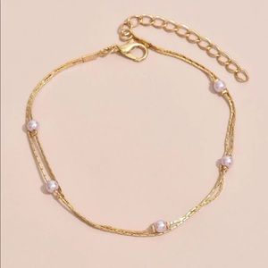 ✨Faux Pearl Anklet (Boutique)